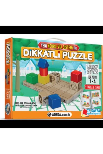 Adeda Yayınları Dikkatli Puzzle Ilk Adım - Yeni Neuro-vıa Sistemi