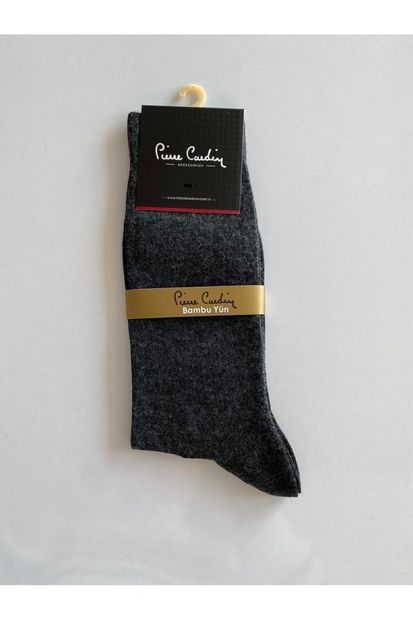 Pierre Cardin Erkek 6'lı Bambu Klasik Çorap - 1