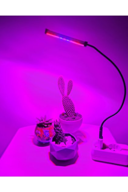 Plant Bitki Geliştirme Lambası 380-840nm Aralığında 5w Usb Spiralli 20cm