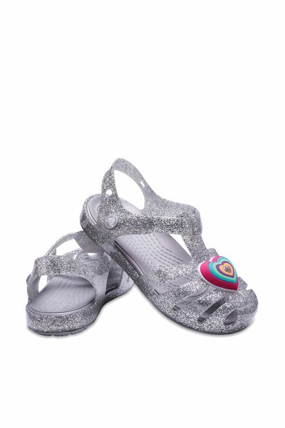Crocs Kids ISABELLA NOVELTY SANDAL K Gümüş Kız Çocuk Sandalet 100528685 - 2