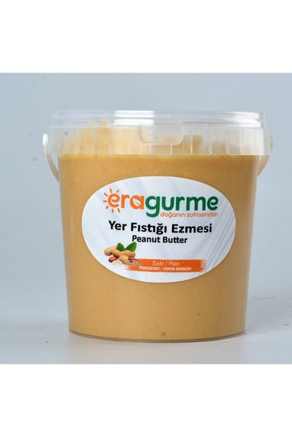 Süper Parçacıklı Yer Fıstığı Ezmesi 1 Kg I %100 Yer Fıstığı I Katkısız, Şekersiz, Glutensiz