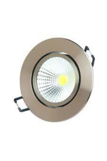 Lılya 5w Led Spot Panel Mat Krom(6500k Beyaz Işık)