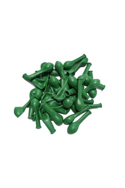 5 Inch Green Mini Balloon 10 Pieces