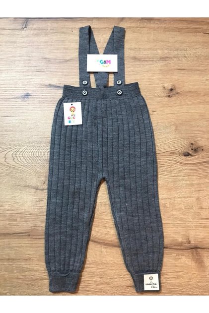 Hanging Buttoned Knitwear Leggings