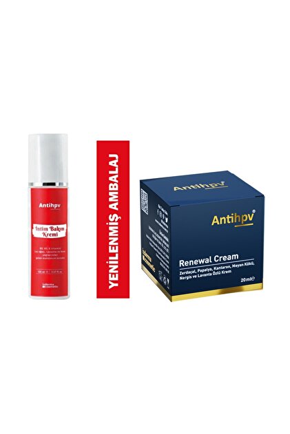 antihpv Renewal Cream (35 GR) Ve Intim Bakım Kremi Seti - Fiyatı