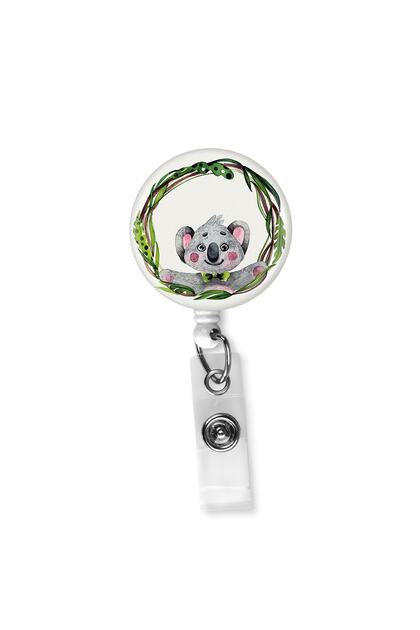 Cute Koala Drop Yoyo Name Badge