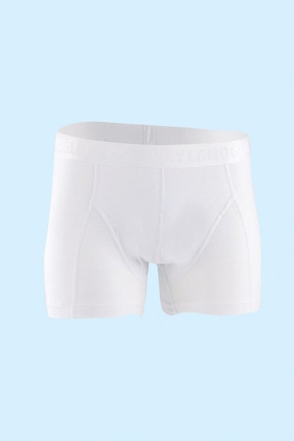 Men's 3-Piece White Lycra Boxer