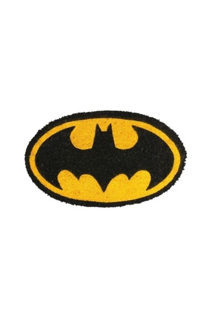 Dc Universe Batman Logo Doormat Oval Paspas