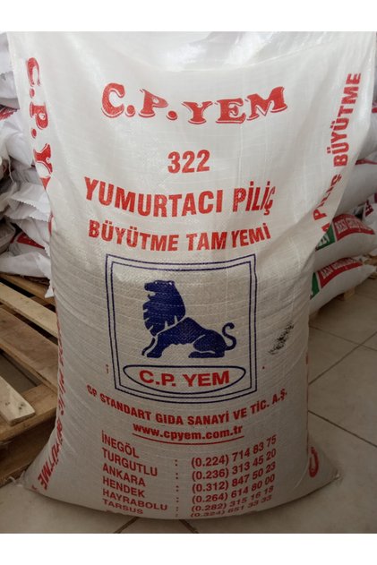 Yumurtacı Piliç (yarka ) Büyütme Yemi 25 Kğ