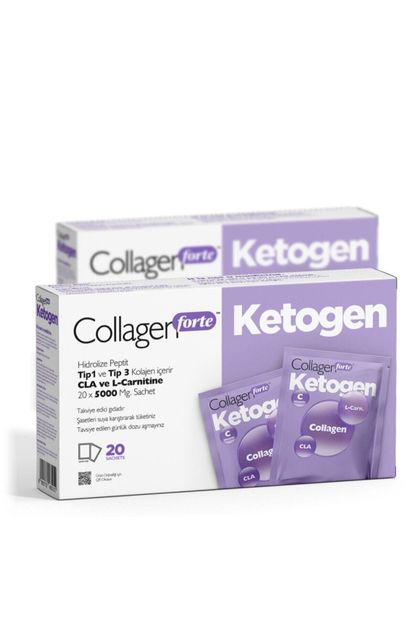 Collagen Forte Platinum Ketogen 20 Saşe 2 Adet - 1