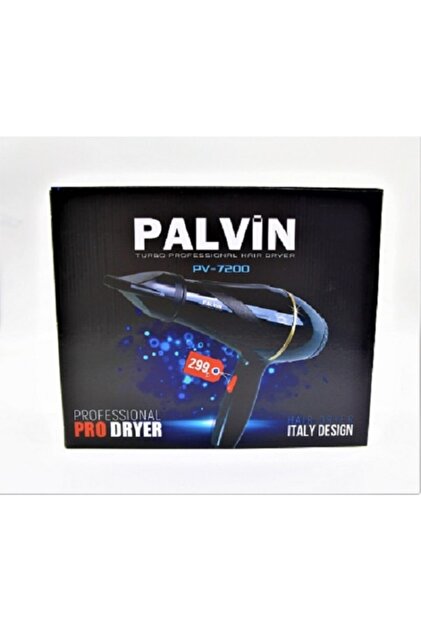 Genel Markalar Palvin Pv7200 Profosyonel Fön Makinesi Ve Saç Kurutma Makinesi (kuaförlerin Tercihi) - 4