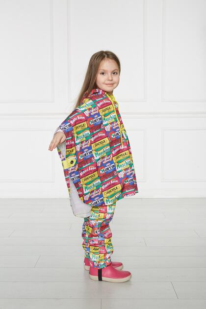 Kidsabu Patterned Raincoat