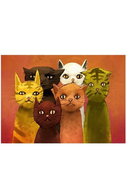 Marka: 5092/art , Kediler Takımı 500 Parça Puzzle Kategori: Puzzle