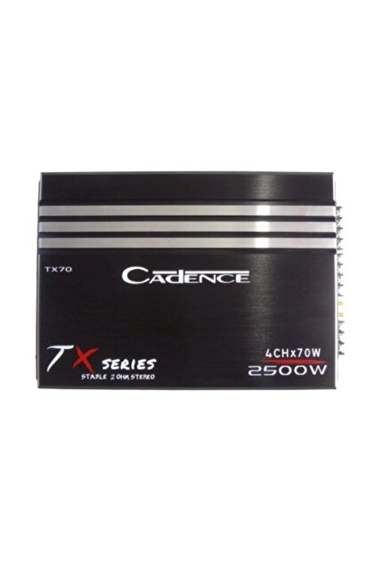 Cadence TX70 Amfi 4 CH 70W 2500W Kanal Oto Amfi Yorumları, Fiyatı