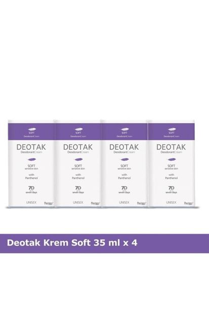 Deotak Krem Deodorant Soft X 4 - 1