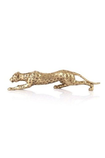 Voila Store Gold Leopar Biblo 45*7 Cm Leo.01