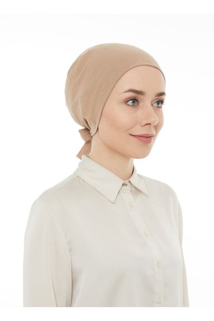Paris Eşarp Dikişli Penye Bone