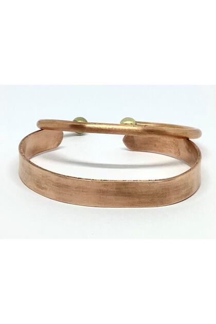 Plain Copper & Bulk Copper Bracelet Set of 2
