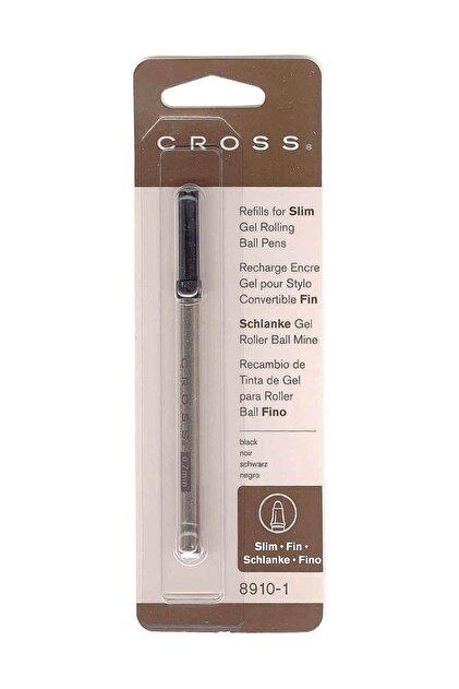 Cross Ince Jel Siyah Roller Refil 8910-1 - 1