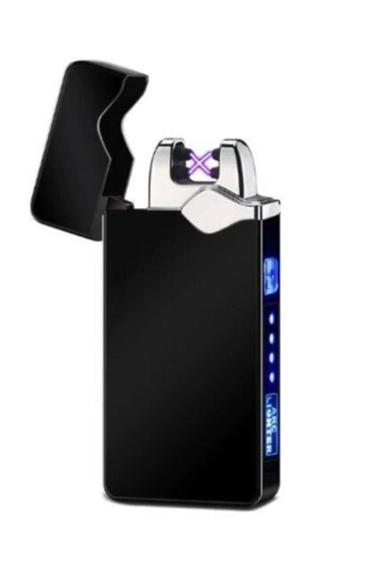 yeni Model Usb Şarjlı Elektrikli Çakmak siyah