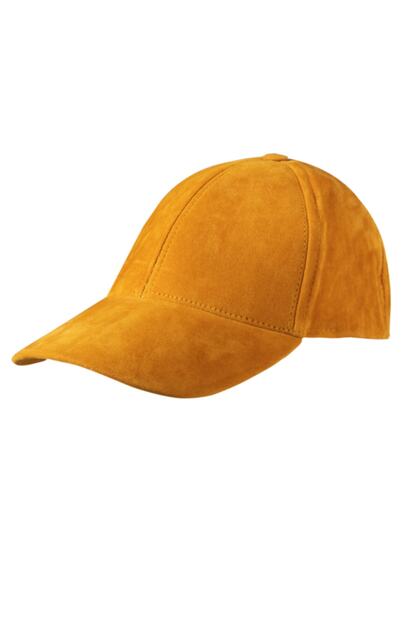 Unisex Genuine Suede Baseball Cap