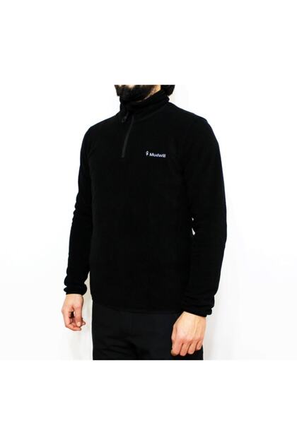 Half Zipper Fleece Sweatshirt