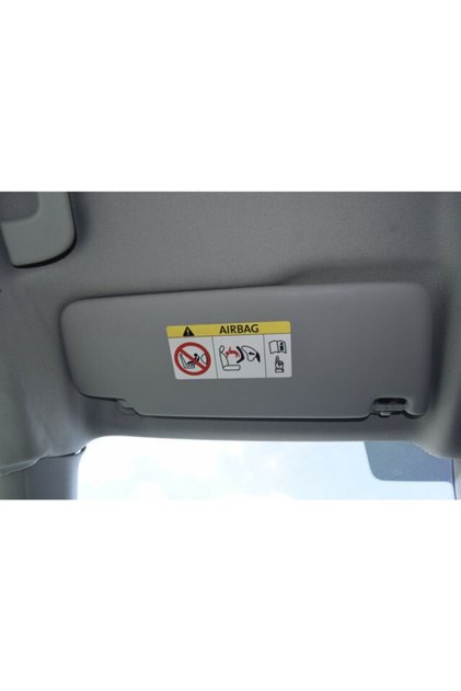 3 Pieces Airbag Paste Sticker on Sunshade Model8