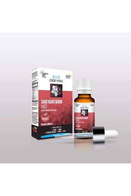 Sarı Kantaron Yağı 1 Kutu 20 ml Damlalıklı Cam Şişe