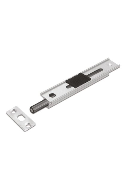 Sürgü Gömme 12 Cm Alüminyum Saten Güveniş