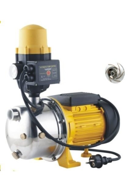 VPI100 İNOX P 1 HP 5 Kat 6 Daire Paslanmaz Termik Korumalı Paket Hidroforu - Kablolu Hidromatlı