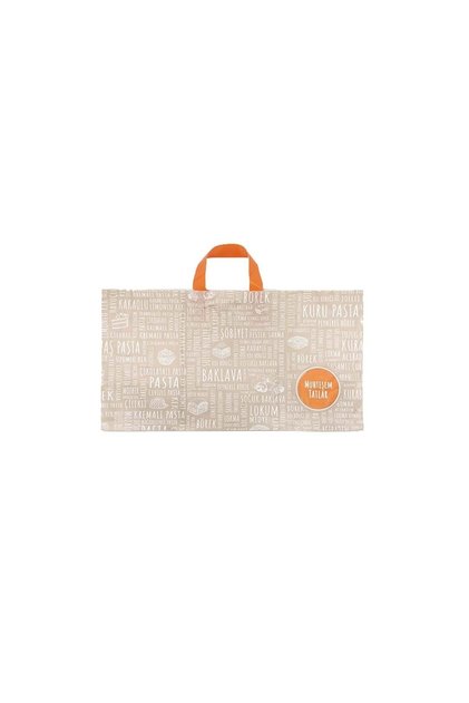 Muhteşem Tatlar - Tatlı Poşeti (kulplu) 500 Gr 40x22cm - 50'li