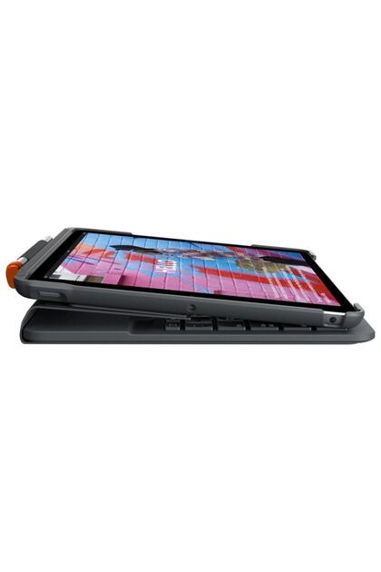 logitech Slim Folio Ipad 7. Nesil Ve 8. Nesil Için Klavyeli Kılıf