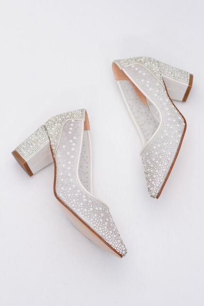 Low Heel Wedding Dress Evening Dress Shoes