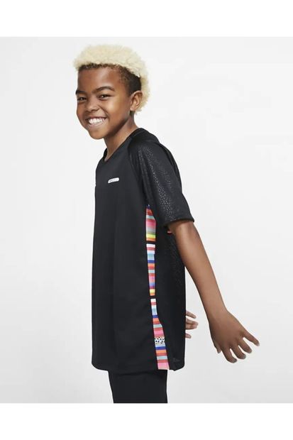 Nike Erkek Çocuk Siyah Dri-fıt Mercurıal T-Shirt Aq3310-010 - 2