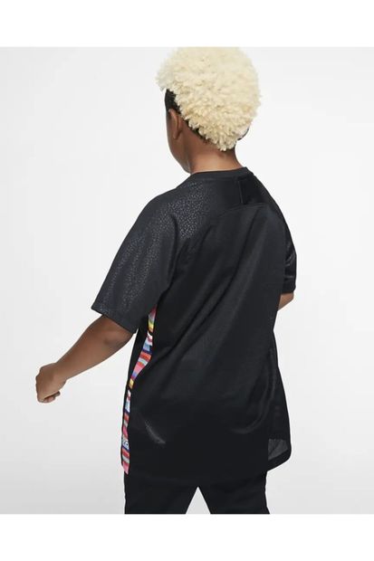 Nike Erkek Çocuk Siyah Dri-fıt Mercurıal T-Shirt Aq3310-010 - 6