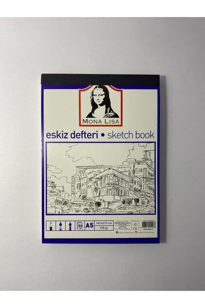Südor Mona Lisa Eskiz Defteri (sketch Book) A5 120 gr. 50 Yaprak