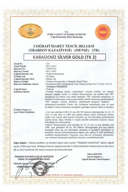 KSG Özel Tasarım El Örmesi 1000 Ayar Gümüş Kazaziye Bileklik - 6