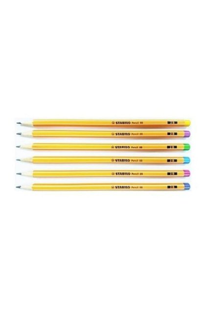 2b Kurşun Kalem 12'li Karışık Paket