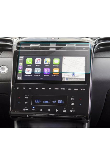Hyundai Tucson Compatible 10.25 Inch Navigation 9H Nano Screen Protector 2021-2024