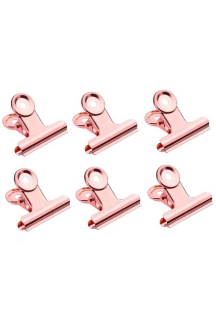 6'lı Metal Tırnak Sıkıştırma Mandalı Protez Tırnak C Kıvrım Klips