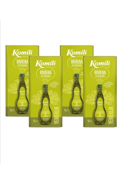 Riviera Zeytinyağı 5 Lt × 4 Adet