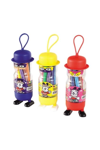 Felt Tip Pen Figured Box 12 Colors 2596