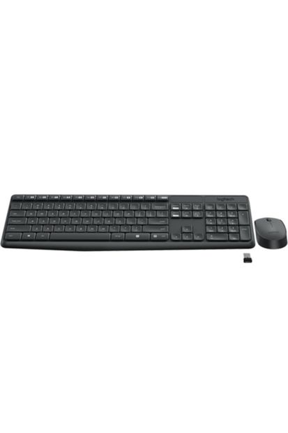 logitech Logıtech Mk235 Kablosuz Q Trk Siyah Multimedya Klavye - Mouse Set 920-007925 - 2