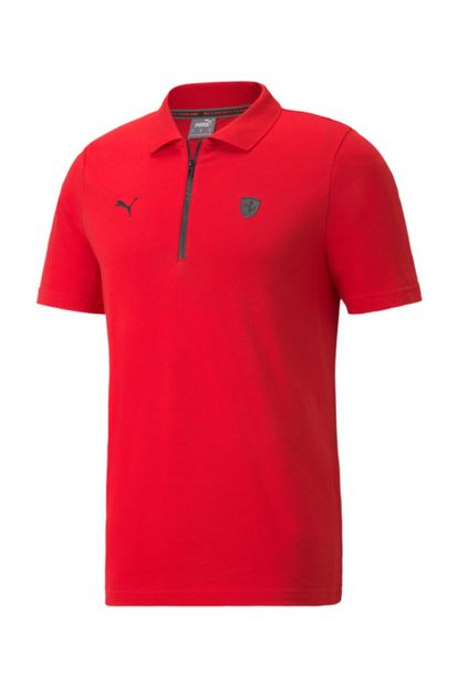 Puma Ferrari Style Polo Erkek Kırmızı Polo T-shirt  53177402 - 1