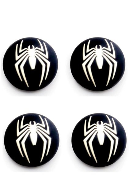 Spiderman Logo Ps3-ps4-ps5-xbox One-x-s-series X Series S Analog Koruyucu Silikon Pad