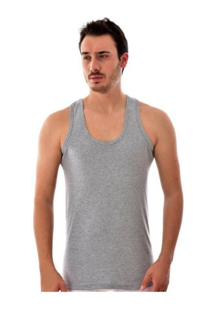 118 Ανδρικά Ribbed Sports Singlet 6 Pack Νέα σεζόν