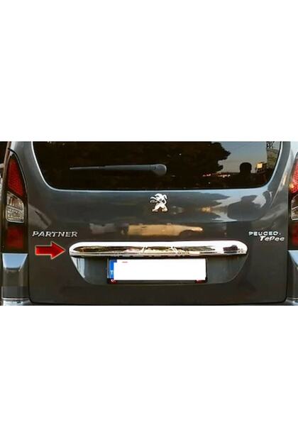 Peugeot Partner Tepee 2008-2018 Arası Uyumlu Krom Bagaj Çıtası P.çelik 1.kalite