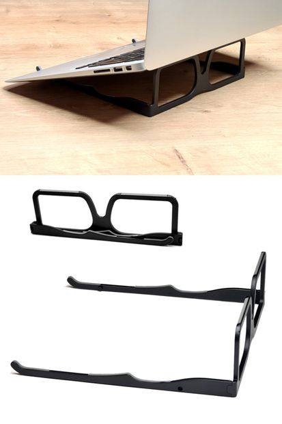 TeknolojikReyon Tablet Ve Bilgisayar Standı Gözlük Stand Açılır Kapanır Kolay Taşıma - 1