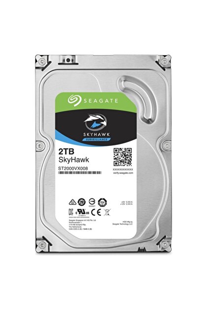Genel Markalar 2 TB Harddisk Seagate SkyHawk ST2000VX008 SATA 3.0