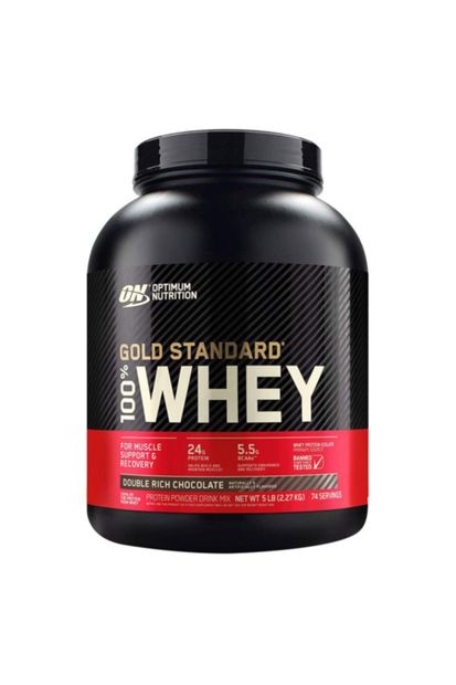 Optimum Nutrition Optimum Gold Standart Whey Protein 2273 Gr Çifte Çikolata Aromalı (shaker Hediye) - 1